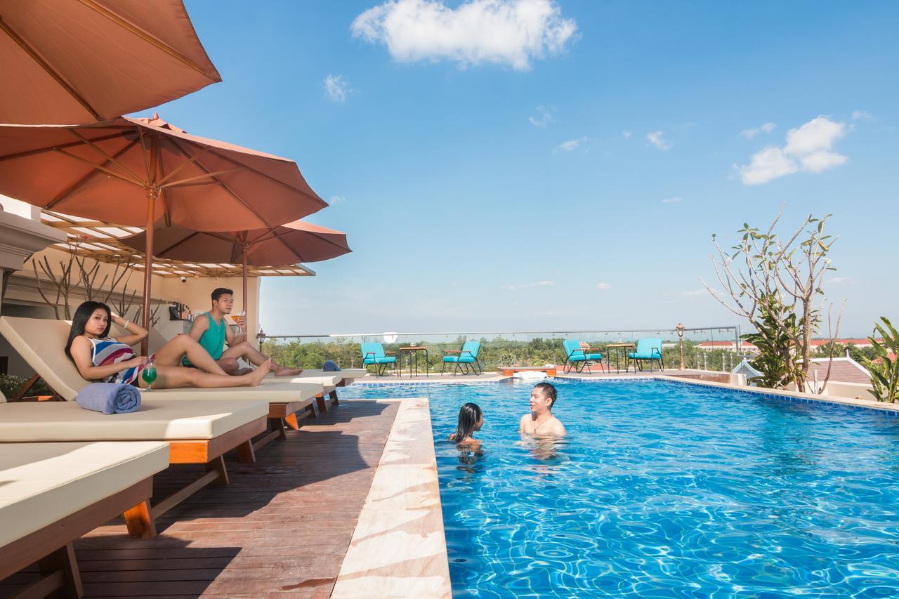 Anachak Angkor Residence Siem Reap Bagian luar foto