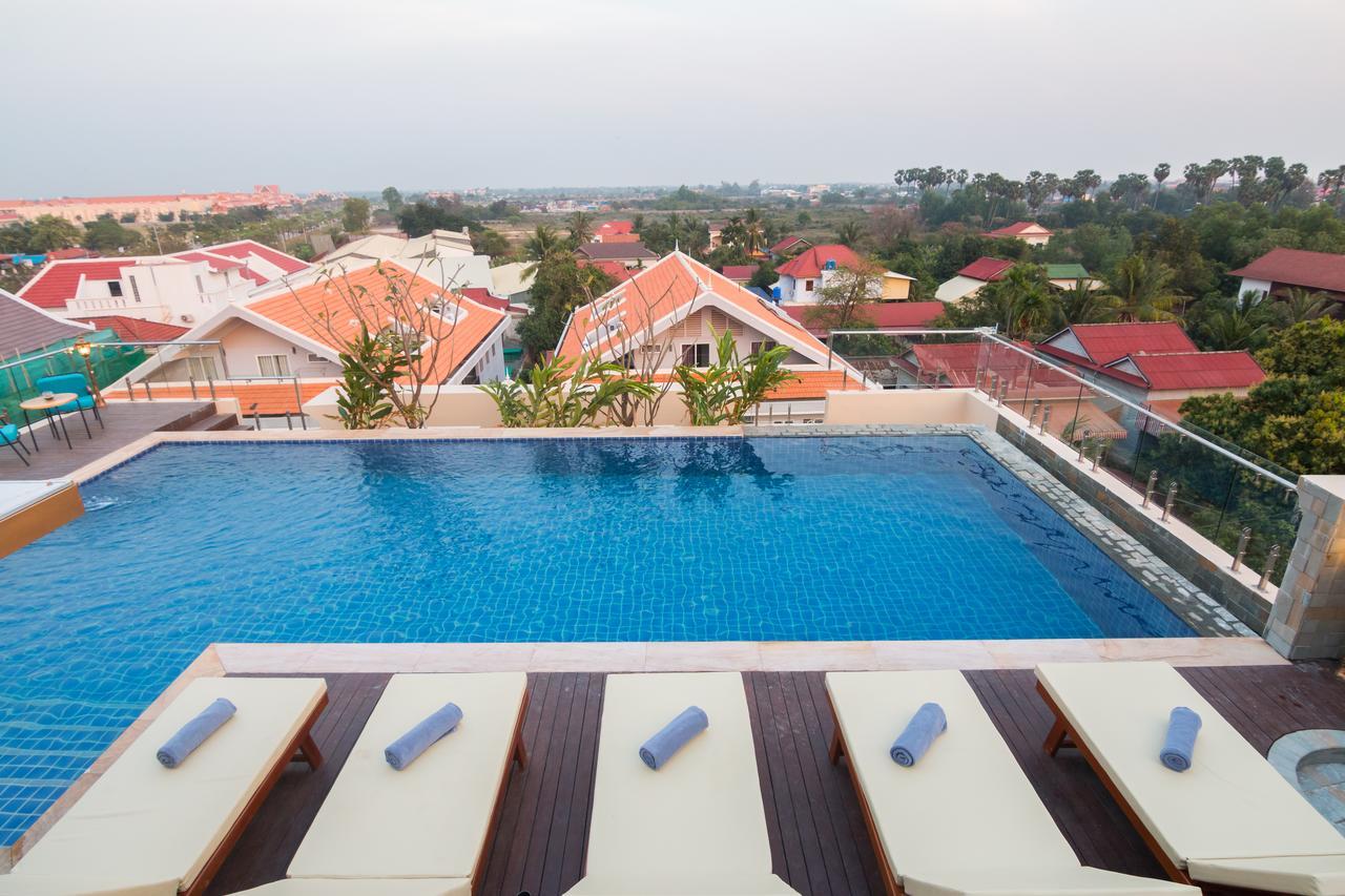 Anachak Angkor Residence Siem Reap Bagian luar foto