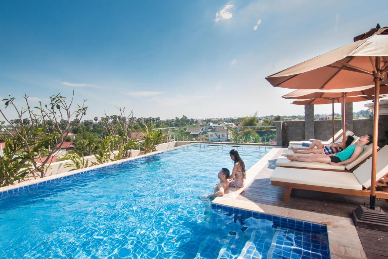 Anachak Angkor Residence Siem Reap Bagian luar foto