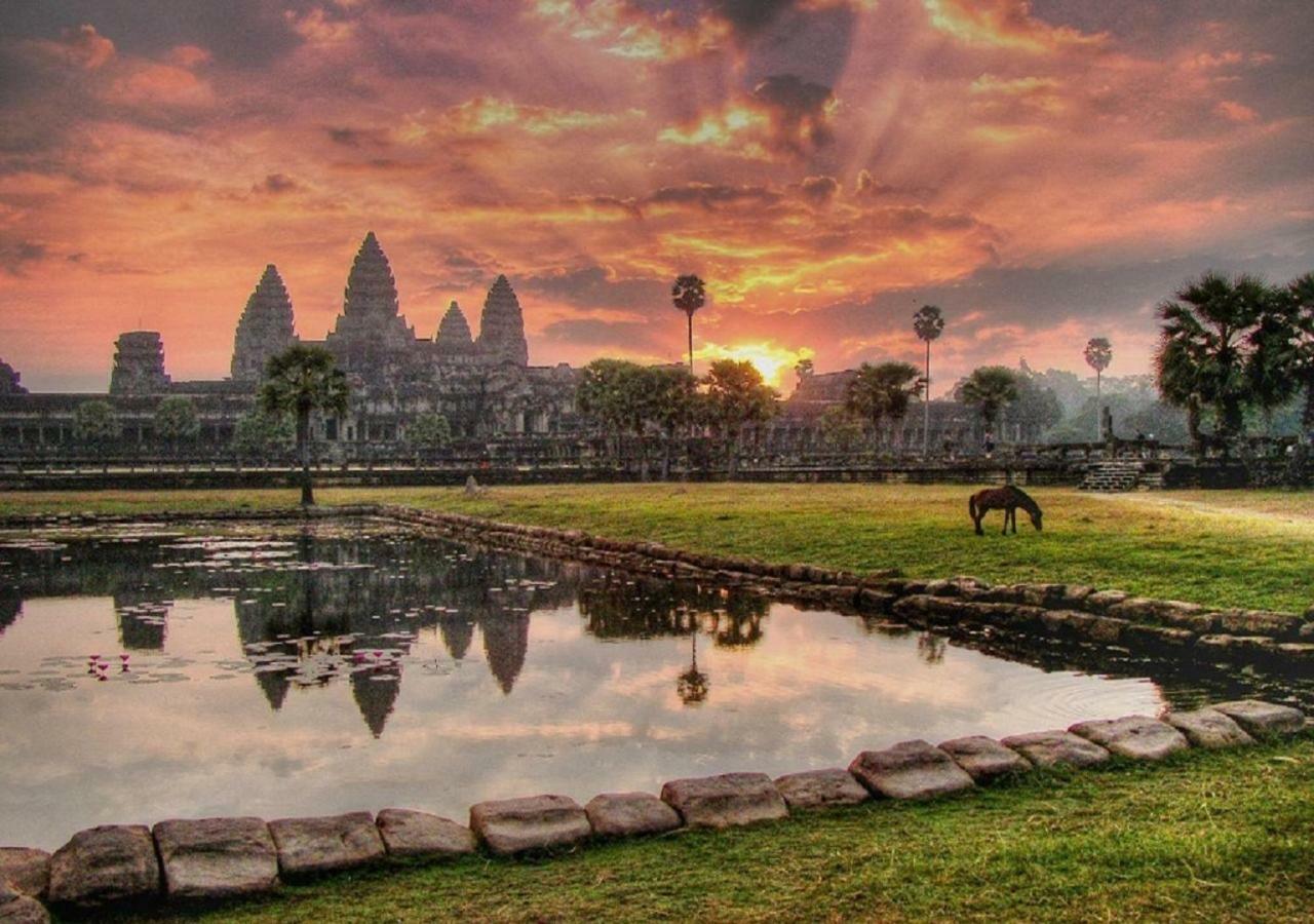 Anachak Angkor Residence Siem Reap Bagian luar foto